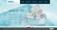 Desktop Screenshot of nomis-waescheservice.de